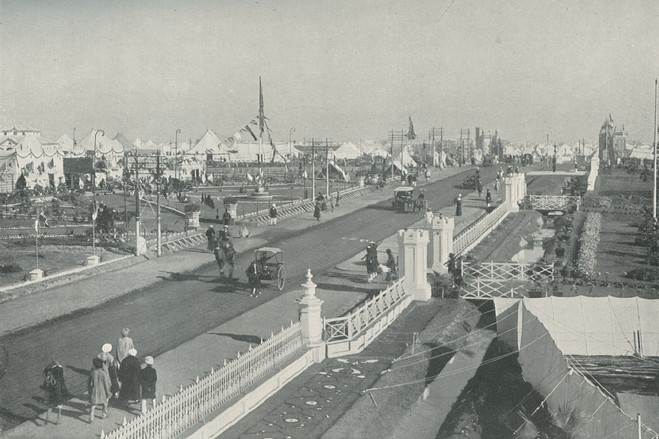 Camps set up for the Delhi Durbar