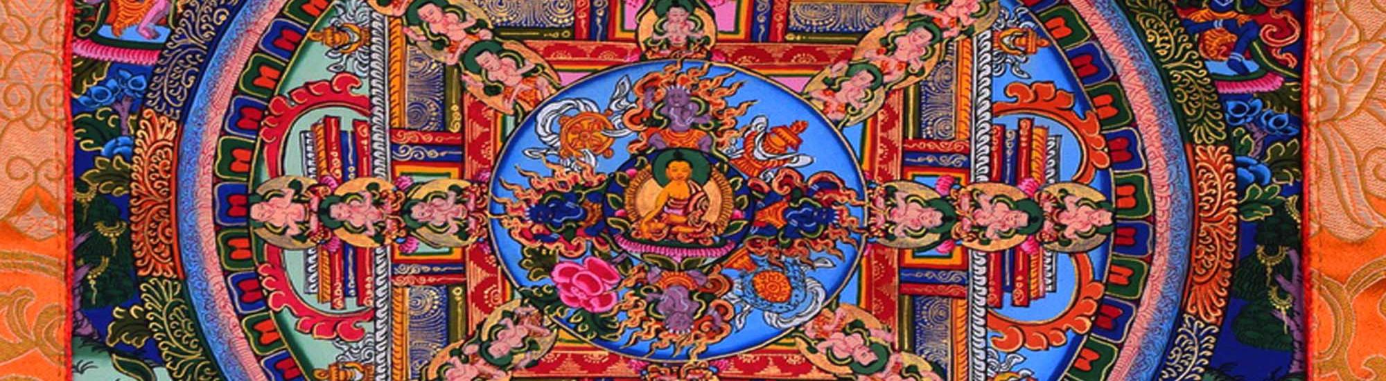 Tantric-mandal-of-Buddhist-pantheons