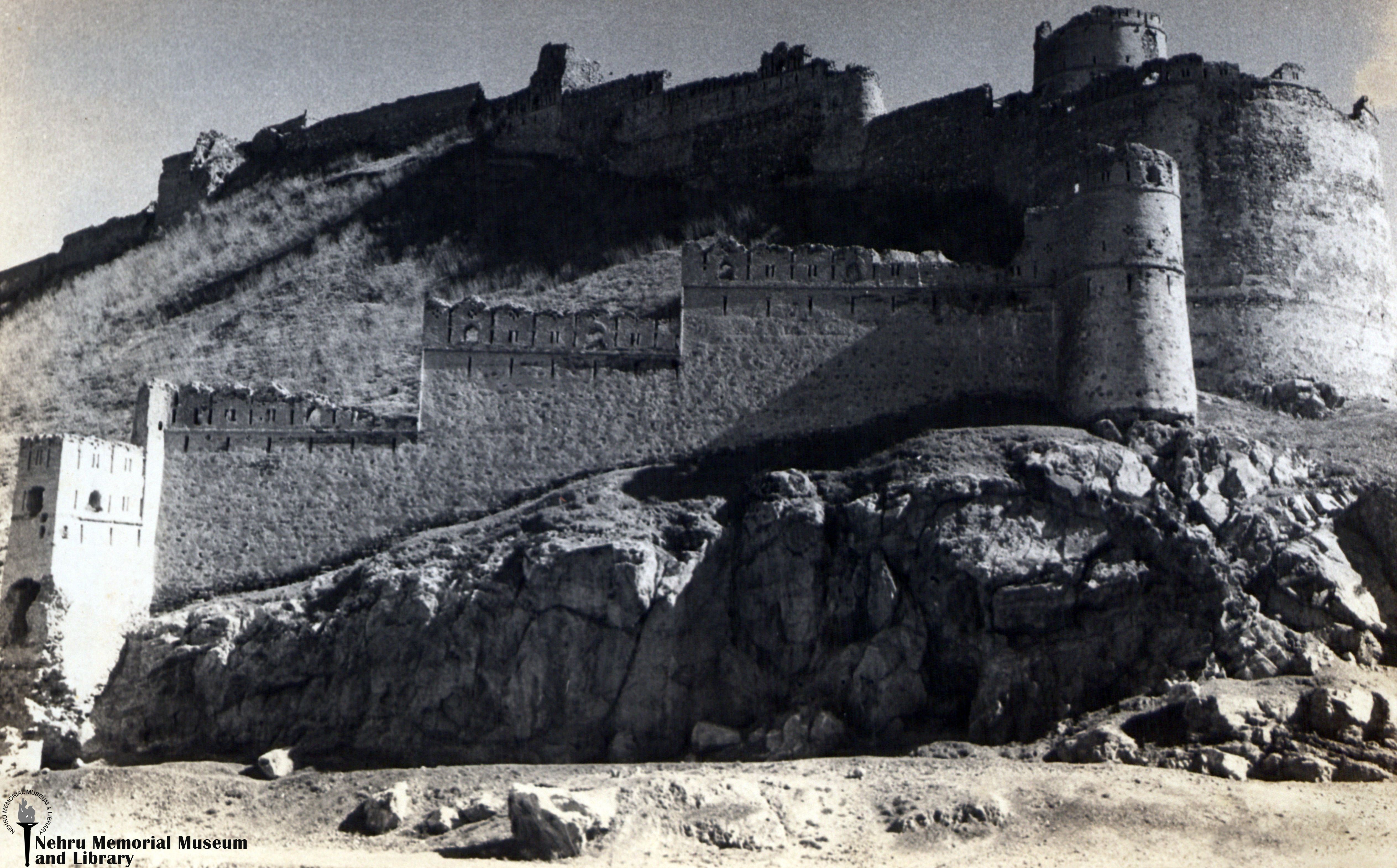 View of Tribal fortress